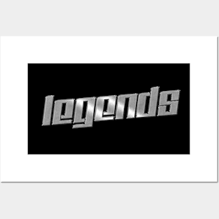 the legends Posters and Art